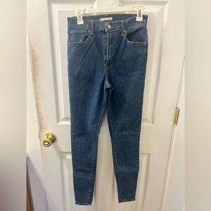 Levi's Women's Skinny Jeans - Dark Blue